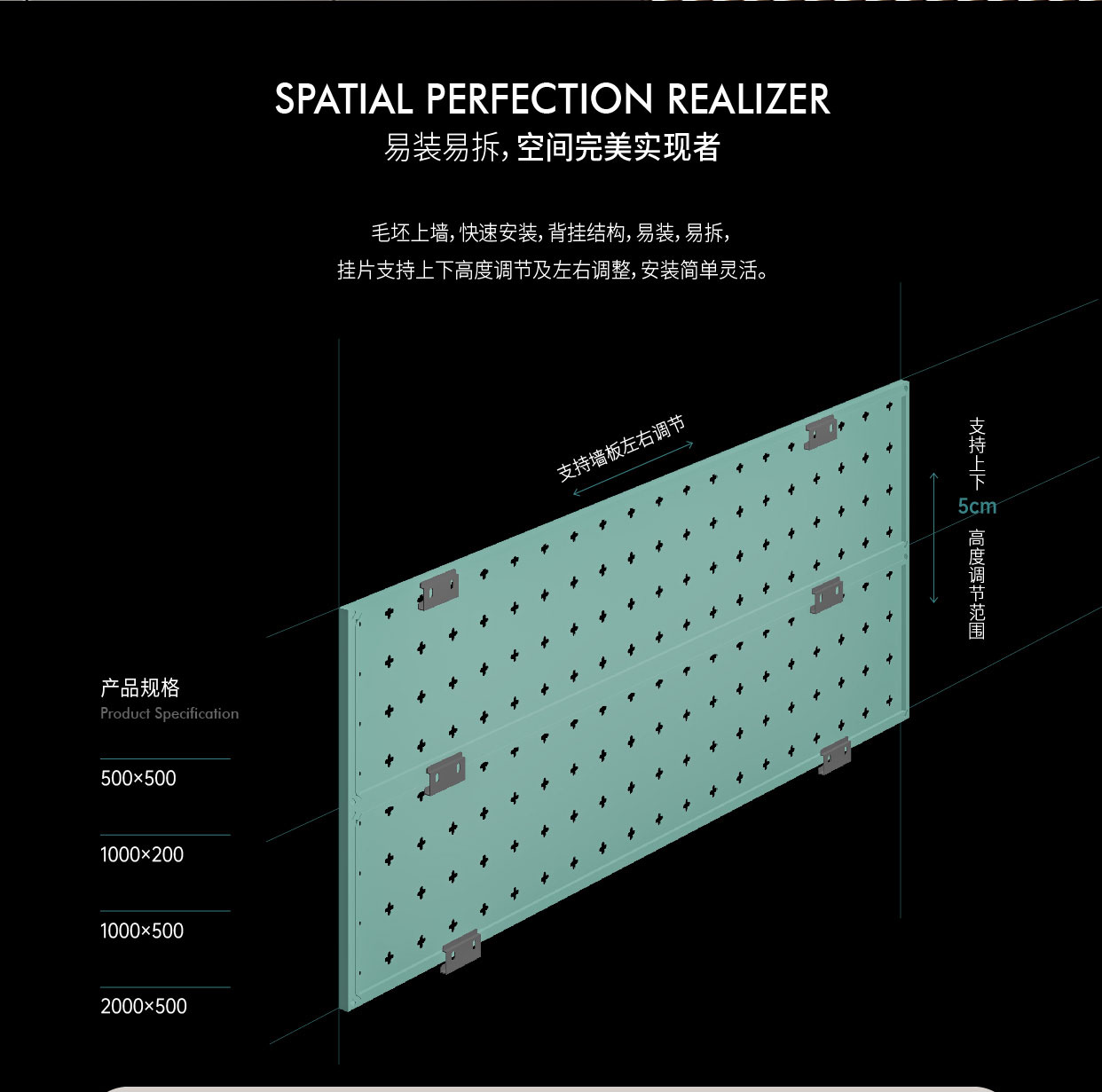 Wall panel system specification