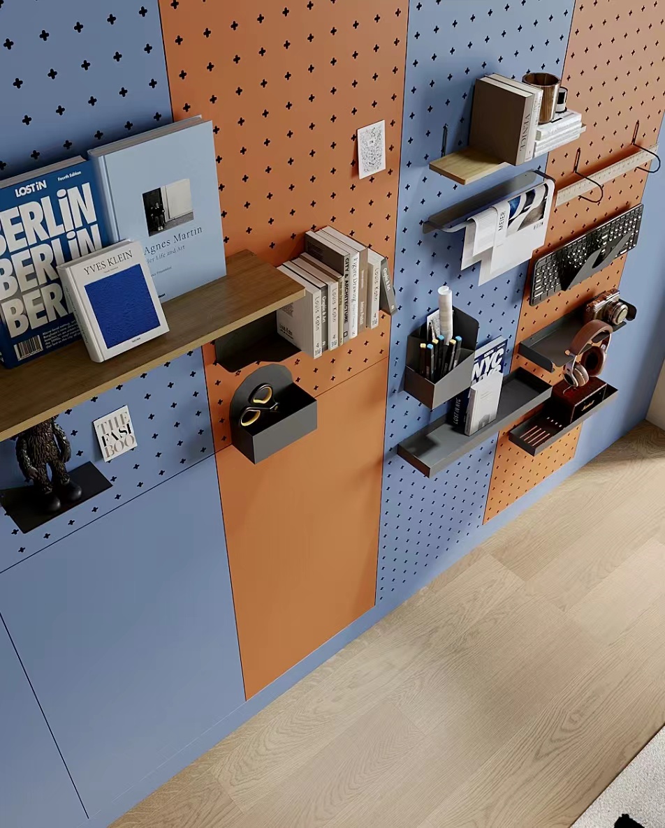 DIY pegboard panel