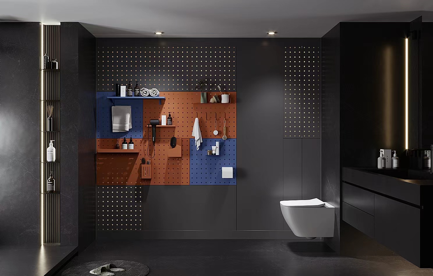 Modern commercial wall panel